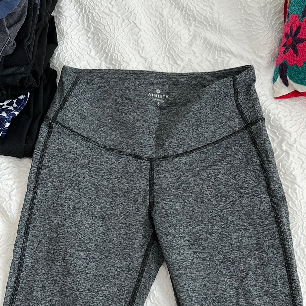 Athleta cropped leggings size small